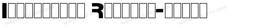 Industrial Regular字体转换
